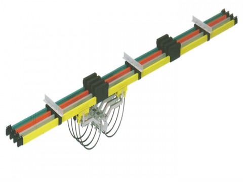 JDC-W32 Single Pole Insulated Conductor rail