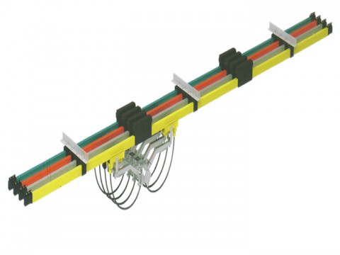 JDC-W32 Single Pole Insulated Conductor rail JDC-W32 Single Pole Insulated Conductor rail
